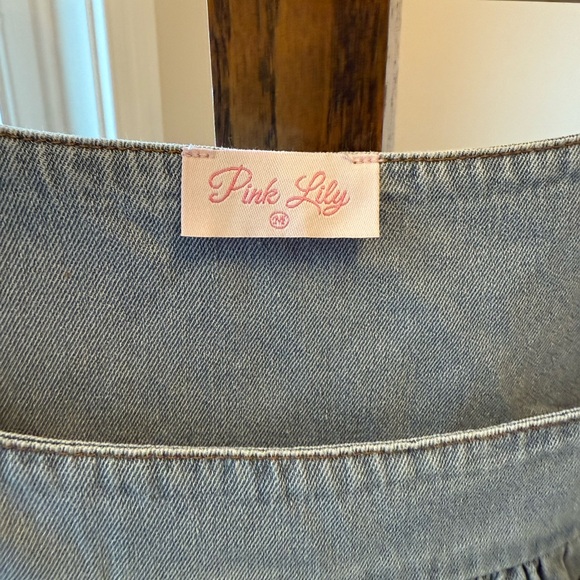 Pink Lily Classic Blue Denim Dress - Picture 5 of 6